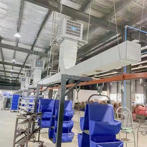[Keruilai Share ] A case study of environmental air conditioning installation in a domestic electric vehicle manufacturing factory