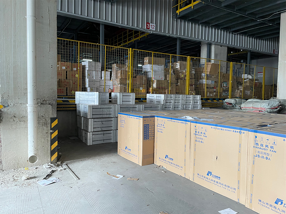 Kunshan JD logistics warehouse installation case